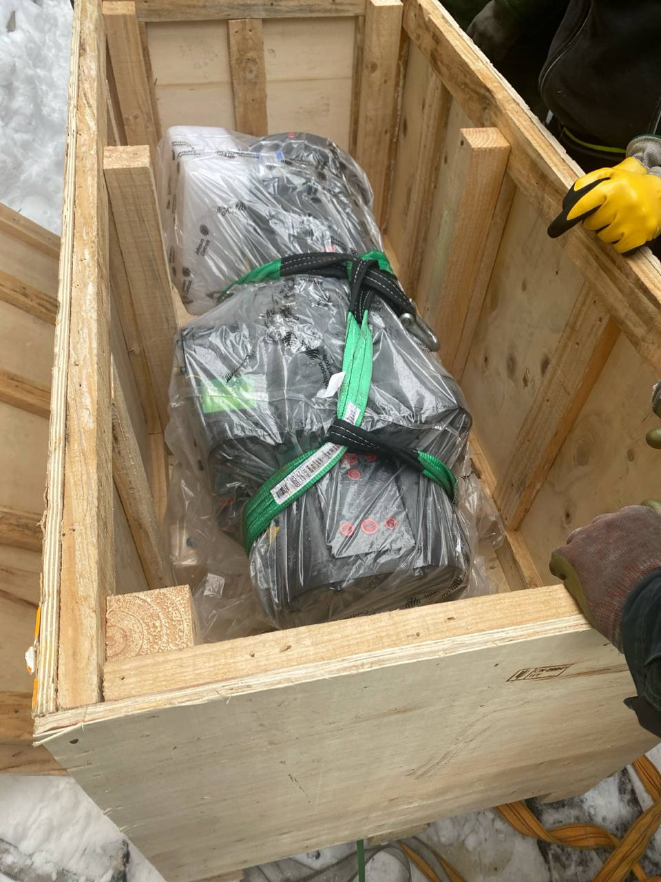 Сложный такелаж на производстве