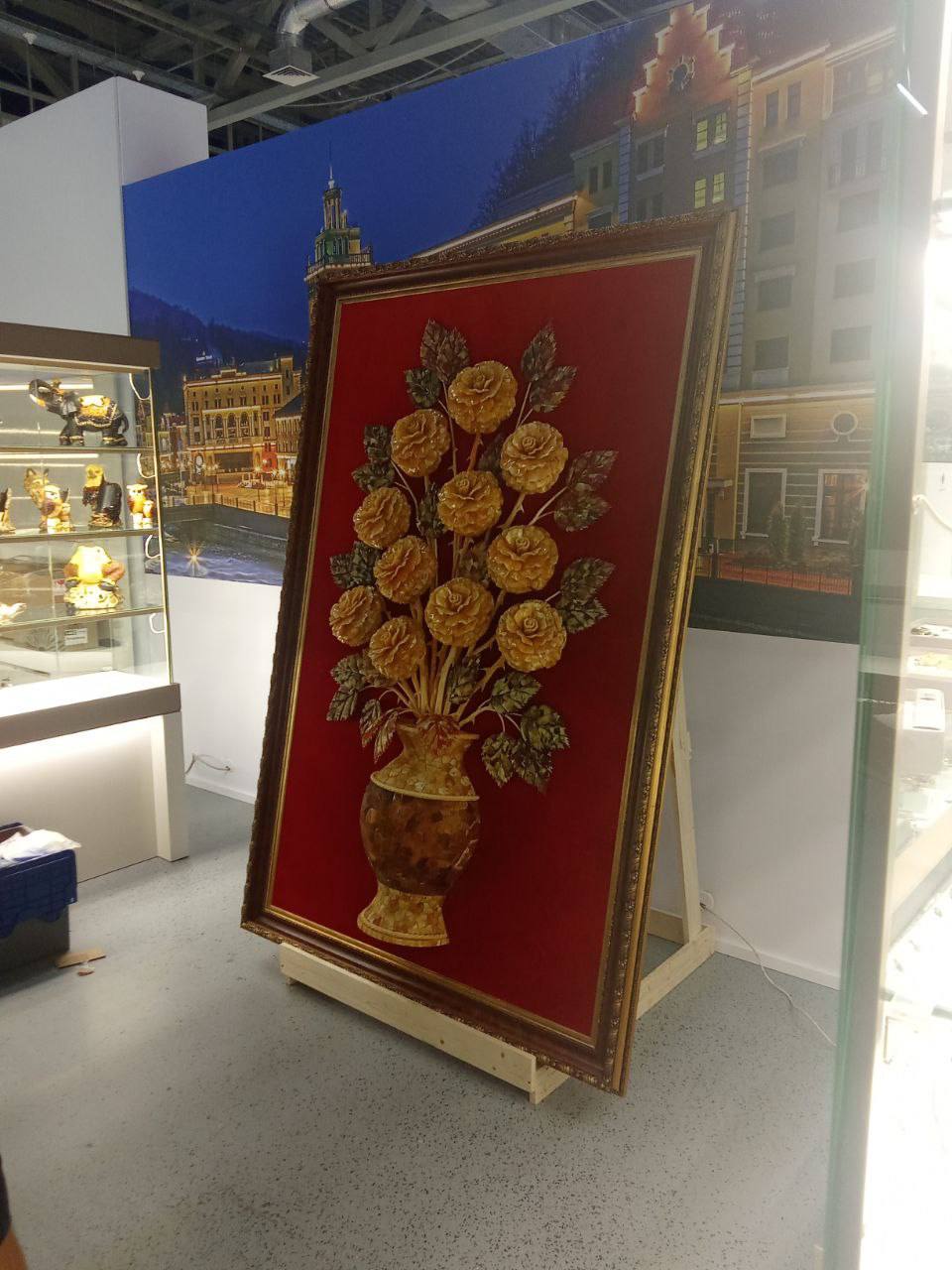 перевозка картины из янтаря